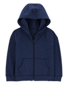 Toddler Zip-Up Fleece Hoodie, image 1 of 4 slides