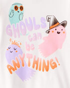 Toddler Girl 2-Piece Ghouls Can Be Anything Halloween 100% Snug Fit Cotton Pyjamas, image 3 of 4 slides