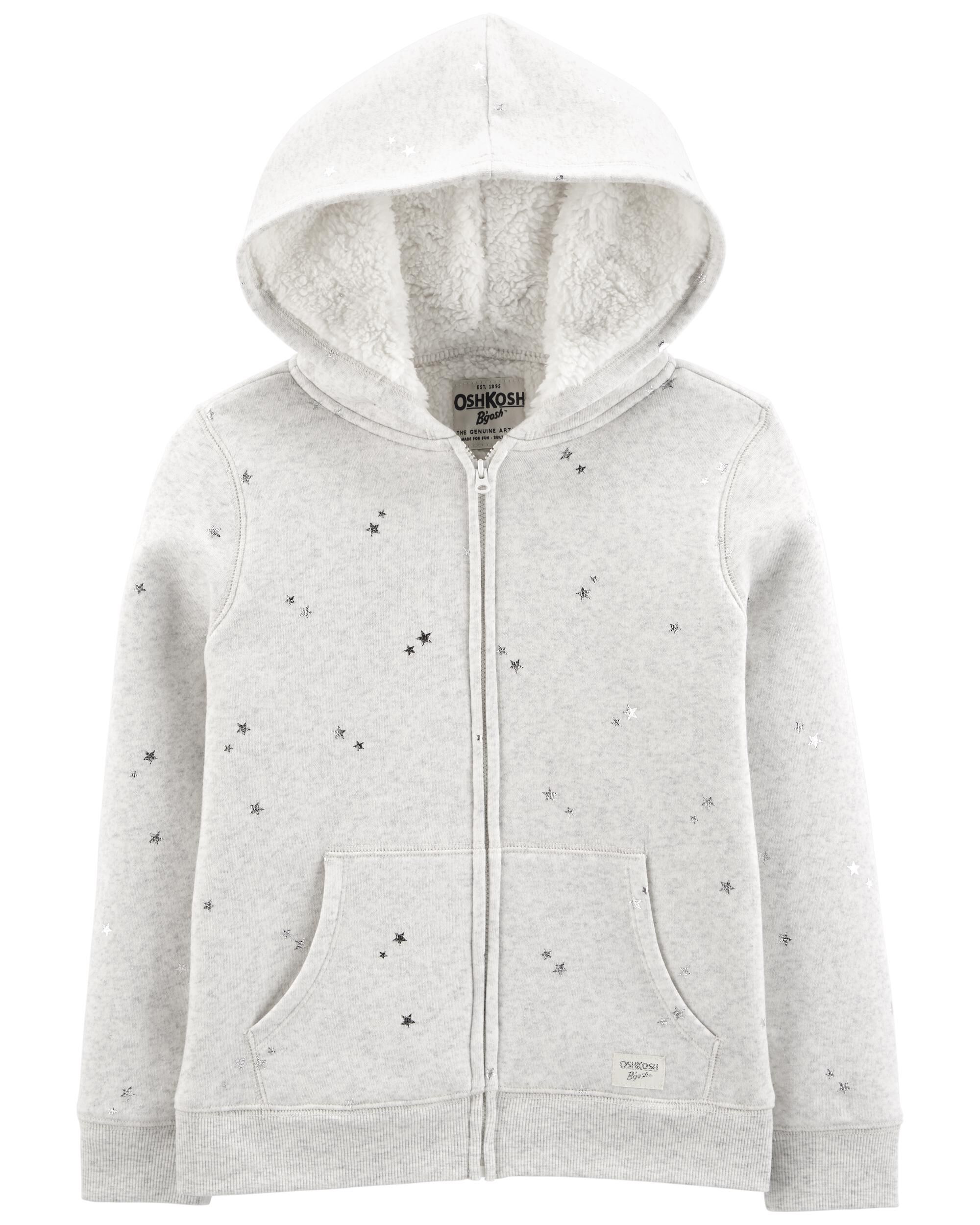 Sherpa lined new arrivals hoodie girls
