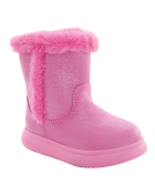 Toddler Fur Lined Boots, image 1 of 6 slides