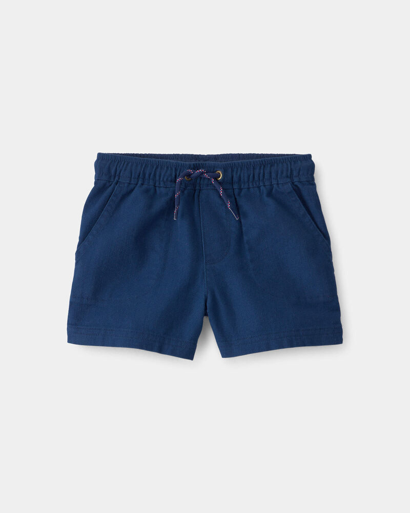 Tout-petit gar&ccedil;on - Shorts en serg&eacute; - Bleu, image 1 sur 3 diapositives