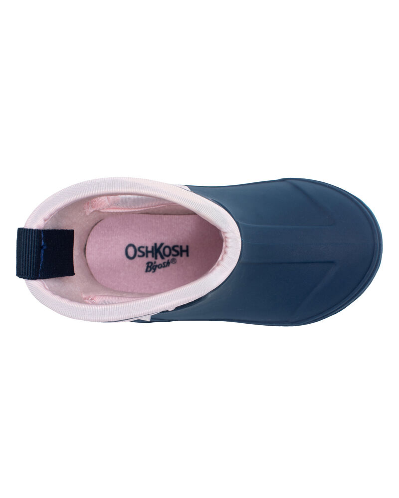 Toddler Girl Mounty Neoprene Snow Boots - Navy, image 5 of 6 slides