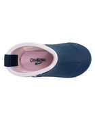 Toddler Girl Mounty Neoprene Snow Boots - Navy, image 5 of 6 slides