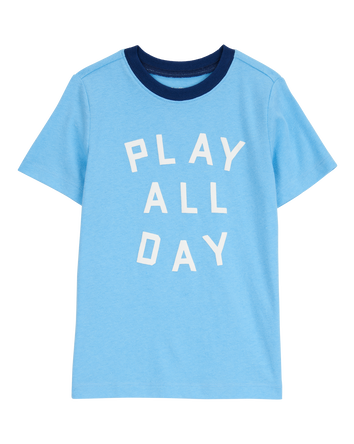 Toddler Play All Day Short-Sleeve Graphic Tee, 