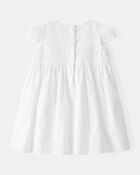Baby Girl Textured Babydoll Dress, image 2 of 5 slides