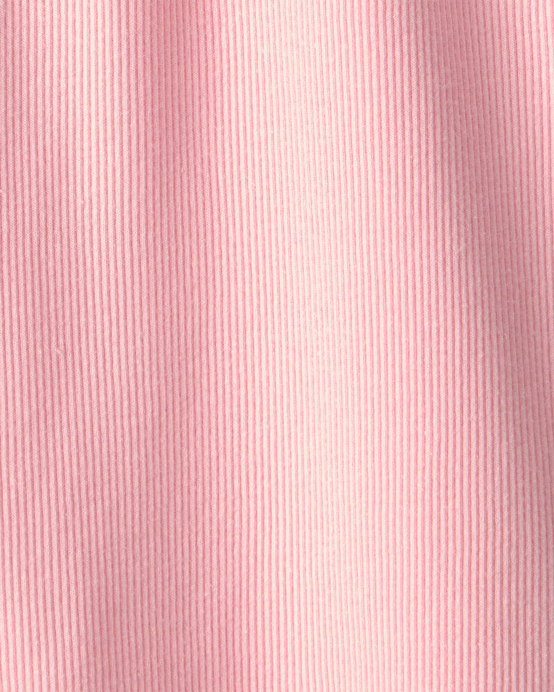Girls Eyelet Top - Pink, image 2 of 3 slides