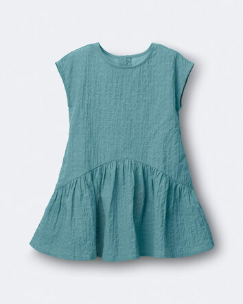 Toddler Girl Asymmetrical Drop-Waist Dress - Purple, 