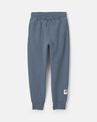 Boys Race Car Fleece Pants - Blue, image 1 of 5 slides