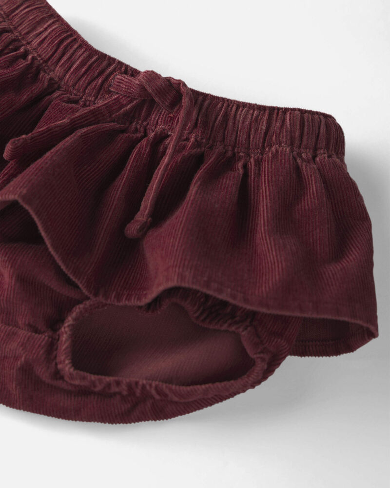 Baby Girl Organic Cotton Corduroy Skirt, image 2 of 4 slides