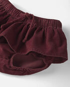 Baby Girl Organic Cotton Corduroy Skirt, image 2 of 4 slides