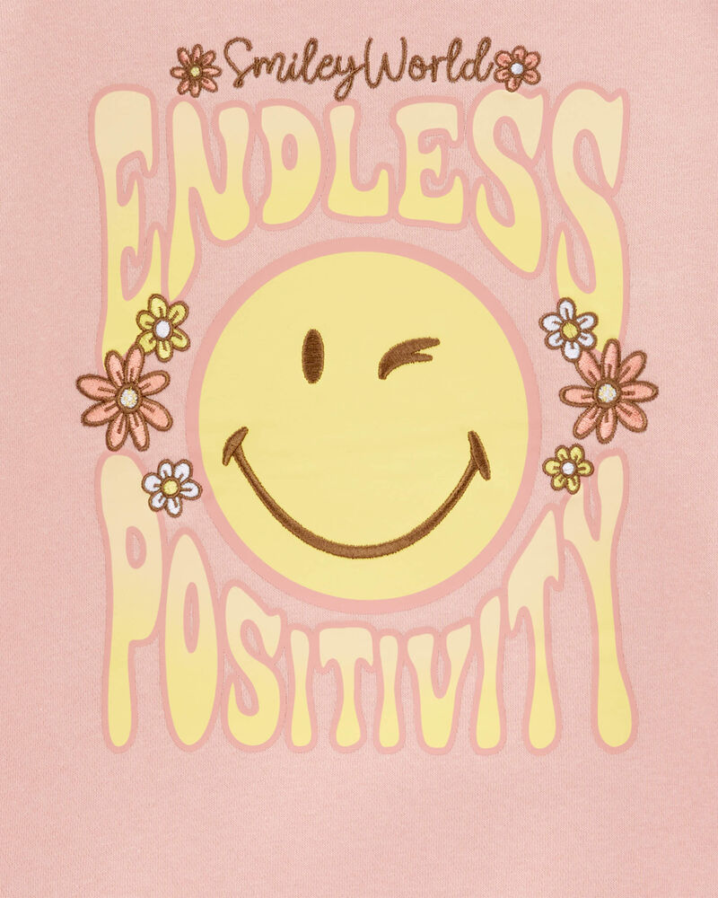 Kid SmileyWorld Pullover Hoodie, image 2 of 3 slides