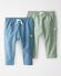 Teal, Moss Green