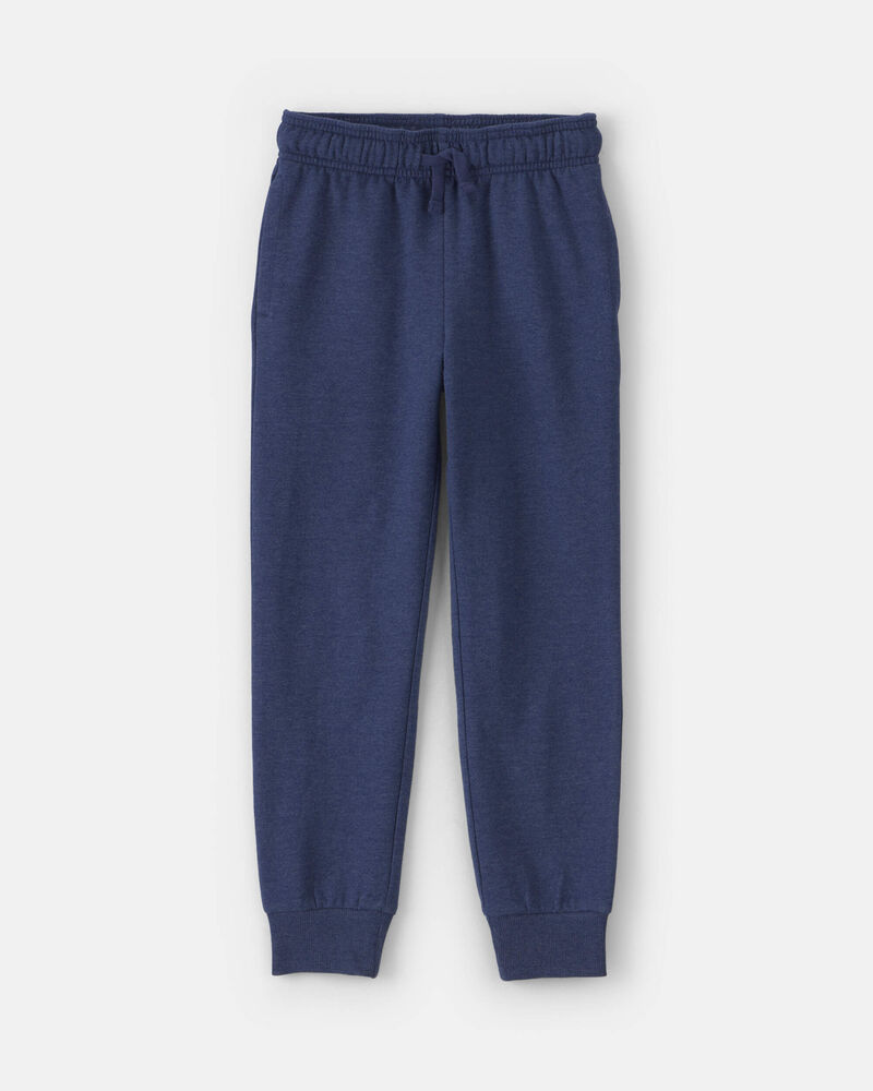 Boys French Terry Joggers - Navy Blue, image 1 of 4 slides