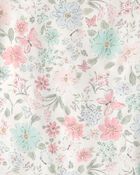 Girls Butterfly Garden PurelySoft 2-Piece Pyjama Set, image 4 of 7 slides