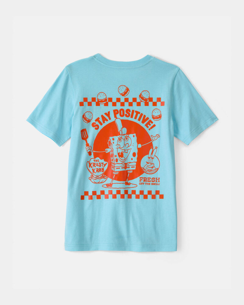 Boys Nickelodeon Spongebob Squarepants Graphic Tee - Blue, image 2 of 4 slides
