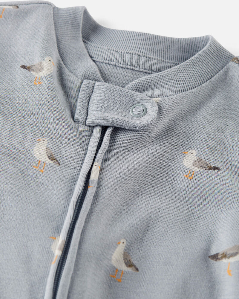 Baby Organic Cotton Sleeper Pyjamas, image 2 of 5 slides