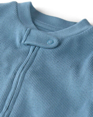 Baby Organic Cotton Rib Sleeper Pajama, 