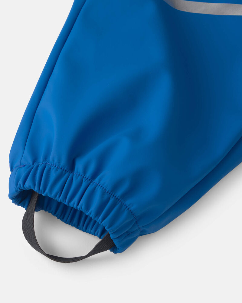 Toddler Boy Kombi Light Weight 1pc Rain Suit - Blue, image 3 of 4 slides