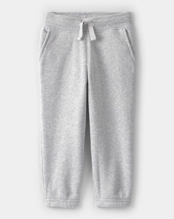 Baby Boy Oshkosh Logo Pants - Grey, 