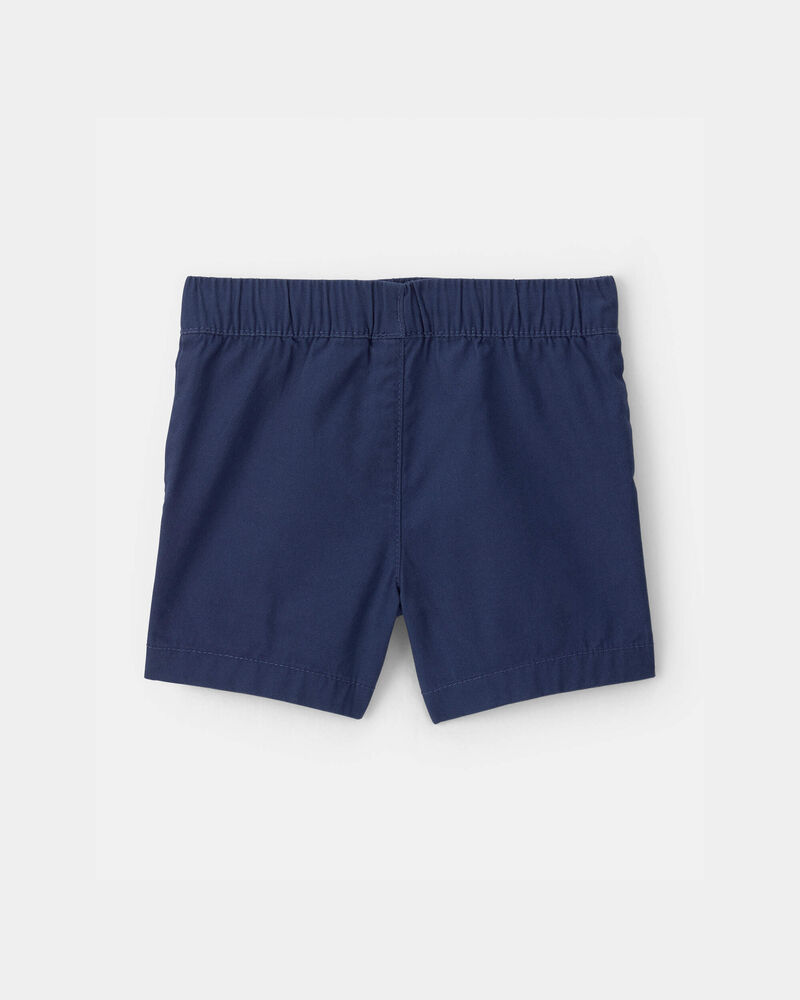 Baby Boy Canvas Shorts - Blue, image 2 of 4 slides