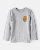 Toddler Boy Stud Muffin Long-Sleeve Graphic Tee - Grey, image 1 of 3 slides