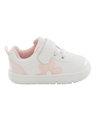  Every Step&reg; First Walker  Flower Casual Sneakers - White, image 2 of 6 slides