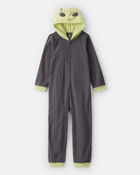 Boys Alien Fleece Long-Sleeve Snug Fit 1-Piece Pyjamas, image 1 of 3 slides