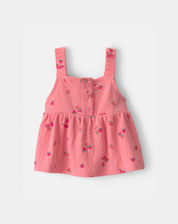 Baby Girl Watermelon Tank Top, 