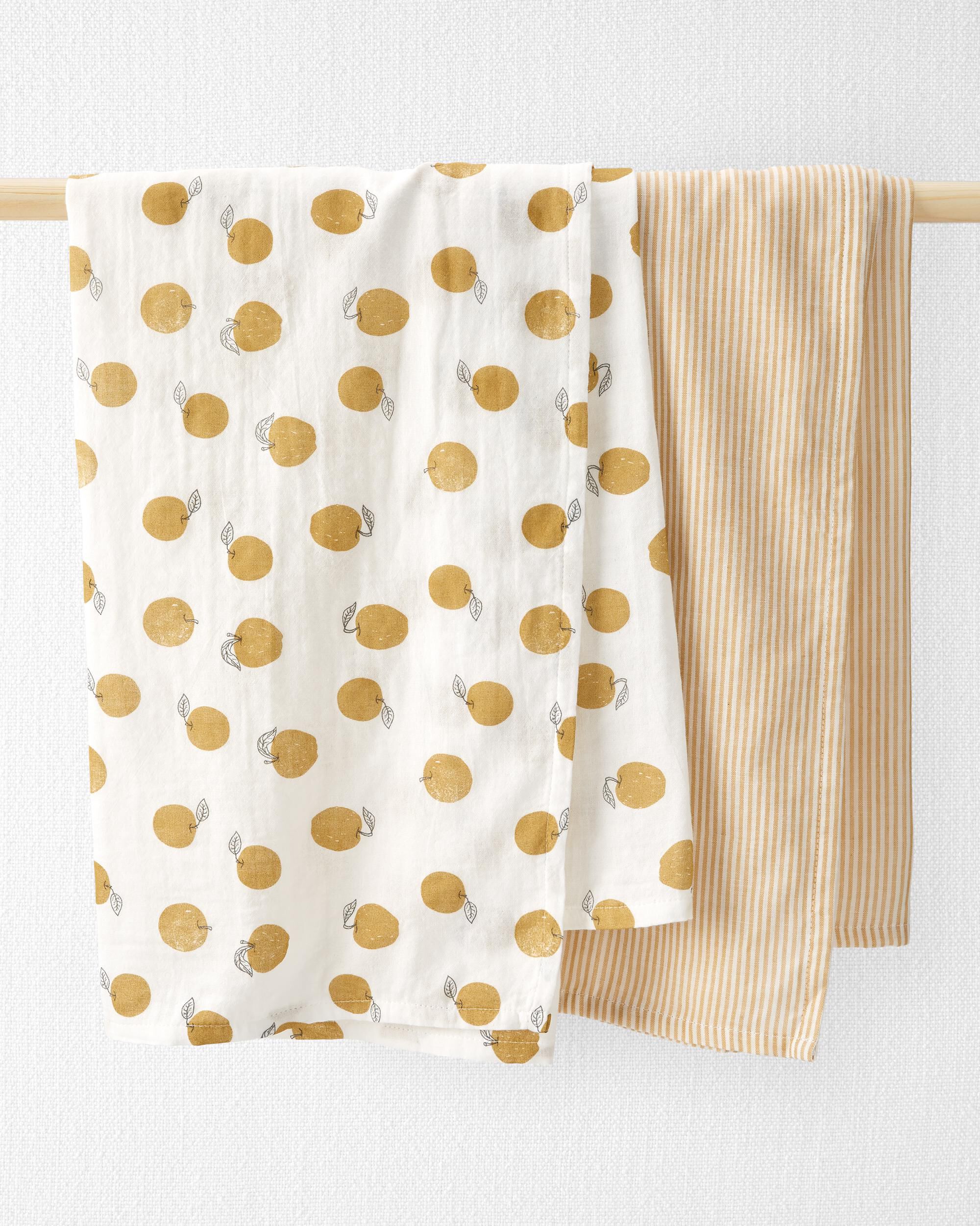 Golden Orchard 2 Pack Organic Cotton Muslin Swaddle Blankets Carter s Oshkosh Canada