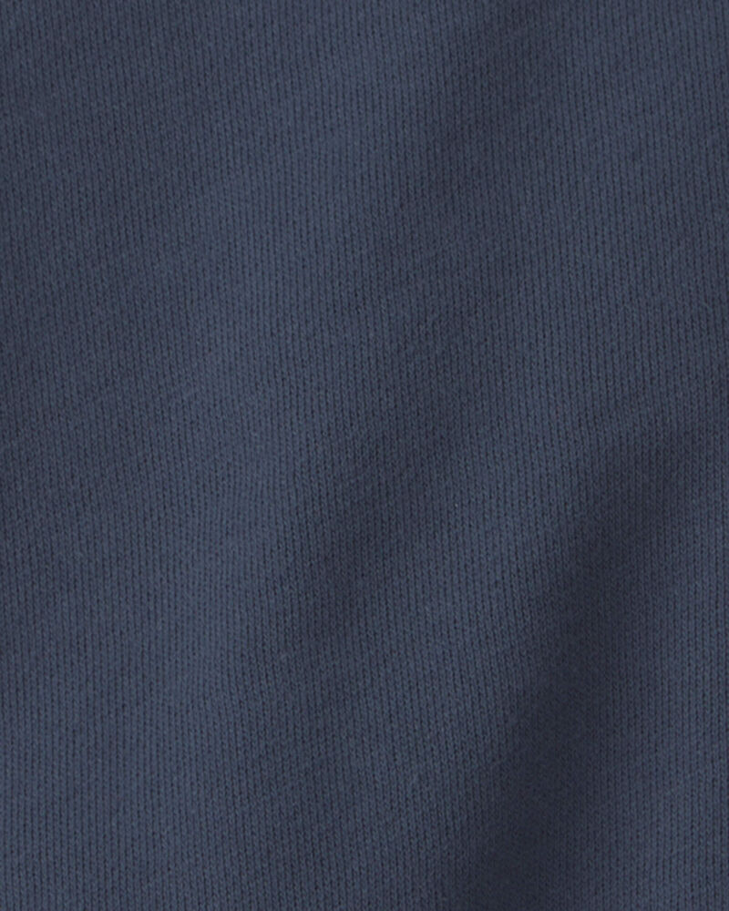 Baby 2-Piece Organic Cotton Shortall Set in Coastal Vacation, image 4 of 6 slides