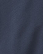 Baby 2-Piece Organic Cotton Shortall Set in Coastal Vacation, image 4 of 6 slides