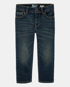 Baby Straight Jeans In Authentic Tinted Wash, image 1 of 4 slides