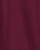 Boys Long-Sleeve Henley T-Shirt - Burgundy, image 2 of 3 slides