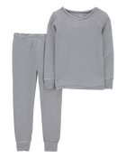 Enfant en bas âge Pyjama 2 pièces PurelySoft à rayures, image 1 sur 5 diapositives