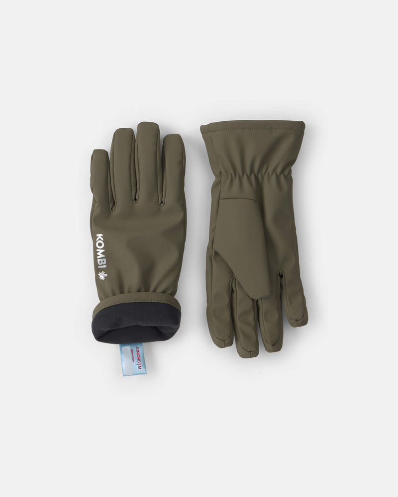 Boys Kombi Drop Gloves - Khaki, image 2 of 2 slides