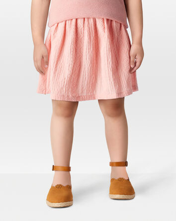 Toddler Crochet Pull-On Skort, 