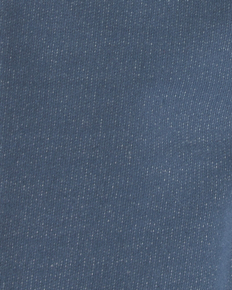 Baby Boy  French Terry Pull-On Pants - Indigo, image 3 of 4 slides