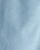 Toddler Boy Solid Fleece Cotton Jogger - Blue, image 5 of 6 slides