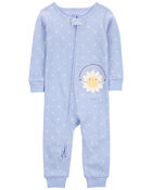 Toddler 1-Piece Daisy 100% Snug Fit Cotton Footless Pyjamas, image 1 of 4 slides