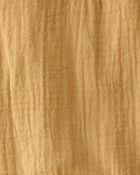 Baby Organic Cotton Gauze Overalls, image 4 of 5 slides