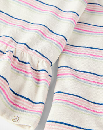 Toddler Girl 2-Pack Tees Made with Organic Cotton, 