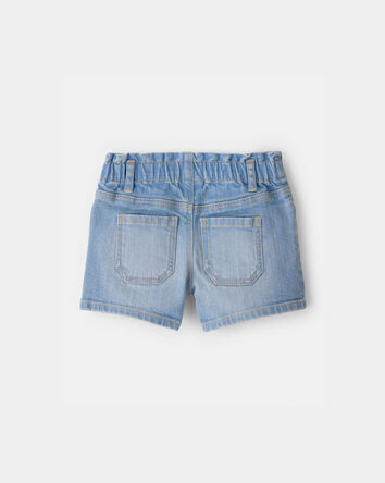 Toddler Girl Denim Shorts - Light Wash, 