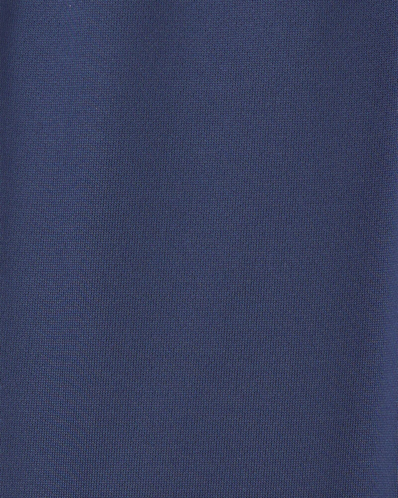 Boys French Terry Active Pants - Navy Blue, image 3 of 4 slides