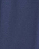 Boys French Terry Active Pants - Navy Blue, image 3 of 4 slides