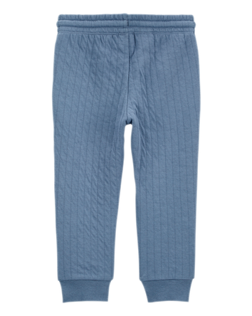 Baby Pull-On Quilted Joggers - Blue, 