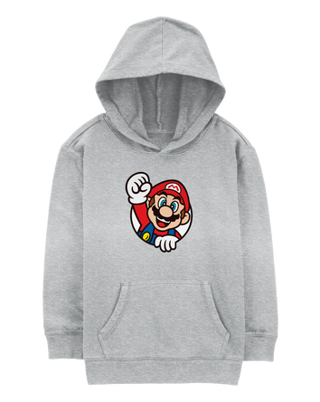 Kid Super Mario Bros Pullover Hoodie, 
