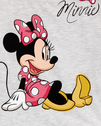 Enfant Pyjama 2 pi&egrave;ces d&eacute;contract&eacute; imprim&eacute; de Minnie Mouse - Gris, 
