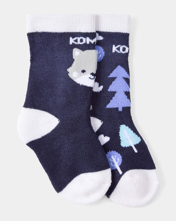 Baby Boy KOMBI 2-Pack Socks, 