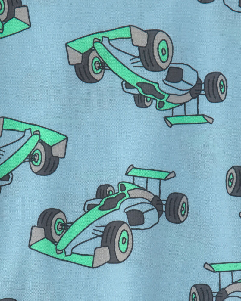 Boys 2-Piece Race Car Pyjama Set, image 5 of 6 slides