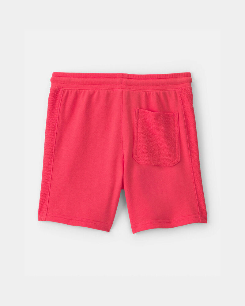 Gar&ccedil;ons - Short en jersey bouclette, style universitaire - Orange, image 2 sur 3 diapositives